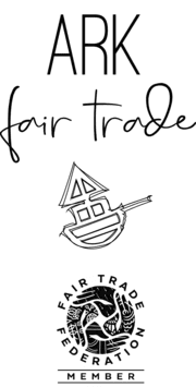 Ark Imports logo on Rosette Fair Trade
