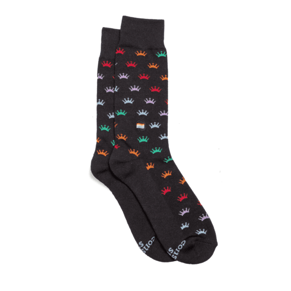 Socks that save LGBTQ lives by Conscious Step on Rosette Fair Trade
