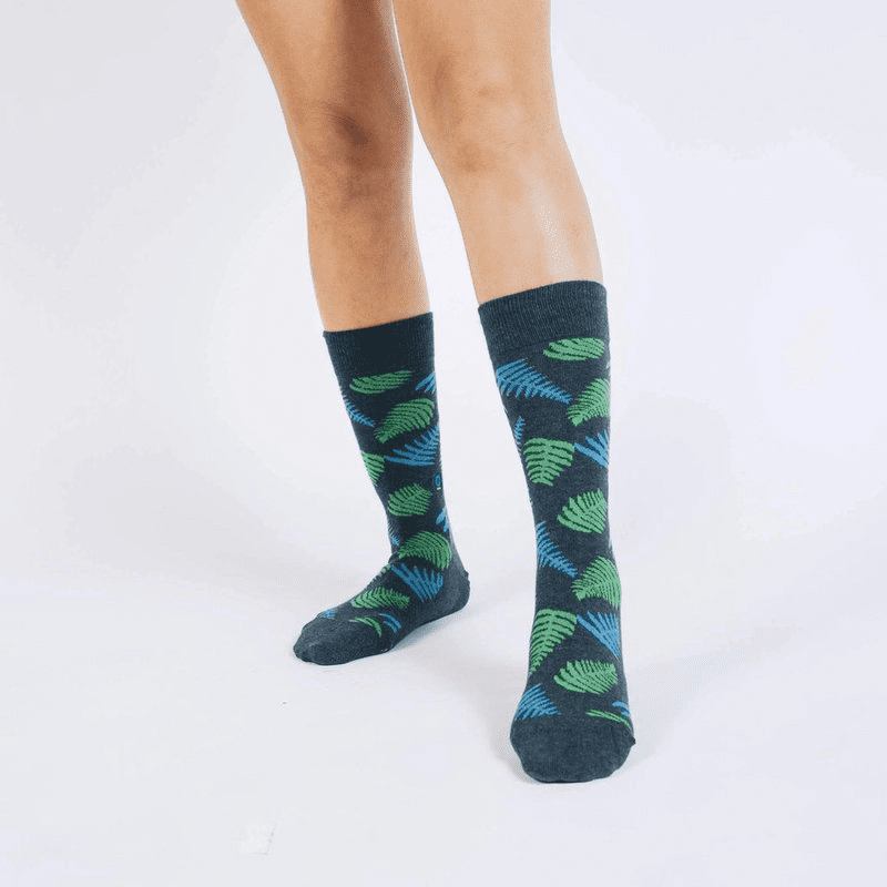 Gift box of Vegan socks in organic and Fairtrade cotton - Rosette