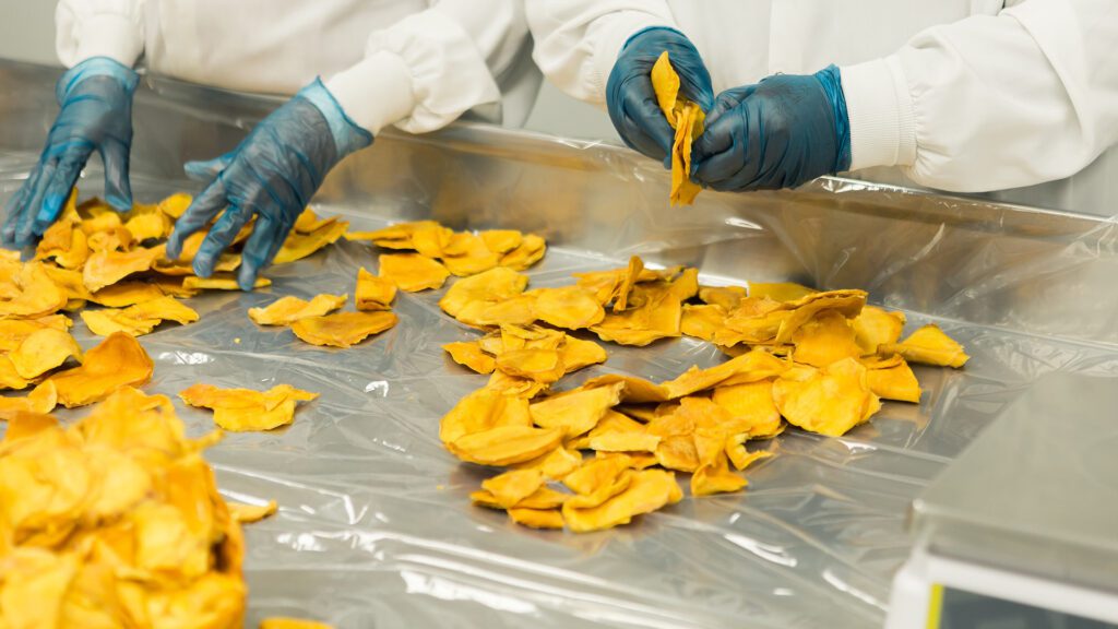 Fair trade fruit: dried mango is widely available in Canada from Level Ground Trading
