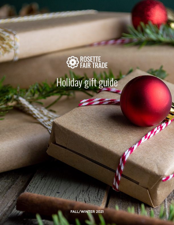 Rosette Fair Trade holiday gift guide 2021 (catalog)