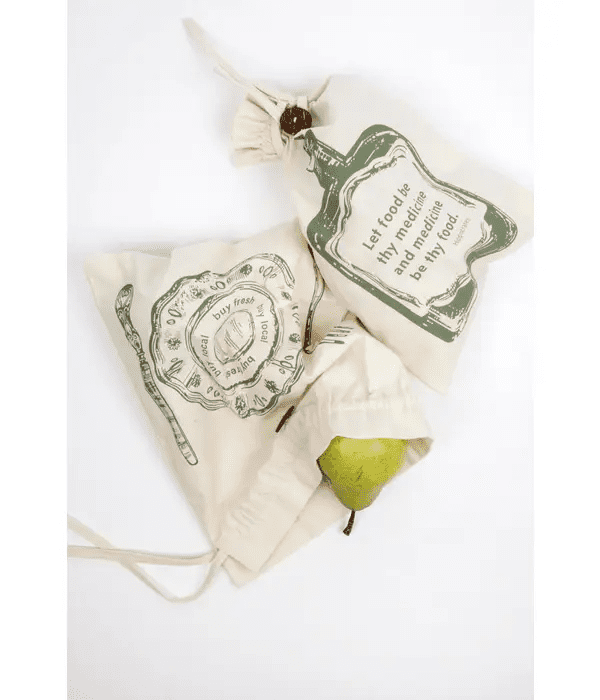 Eat Well Produce Sacks (lifestyle image) by Ten Thousand Villages on the Rosette Network