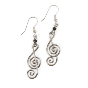 Music Theory earrings by Ten Thousand Villages on the Rosette Network