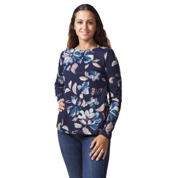 Dahlia sweater by Ark Imports (Navy) on the Rosette Fair Trade online store