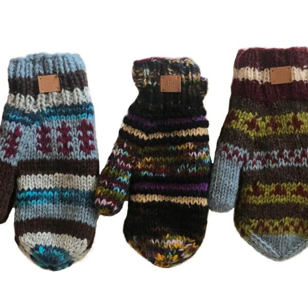 Market Mittens by Ark Imports (multi) on Rosette Fair Trade