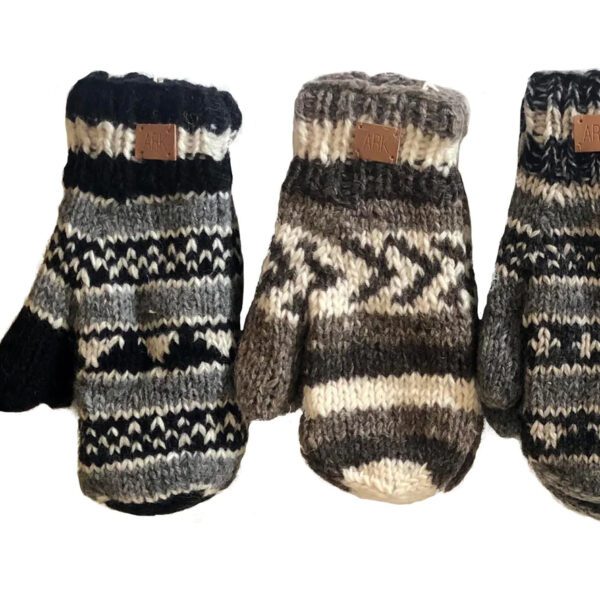 Market Mittens by Ark Imports (natural) on Rosette Fair Trade