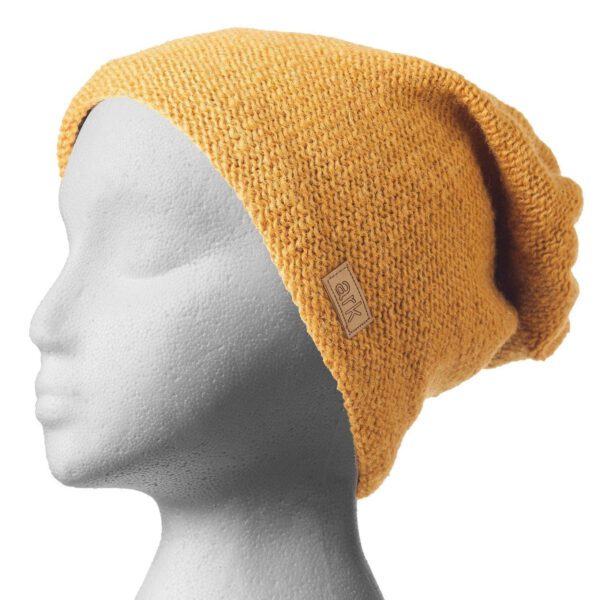 Parkdale Slouch Hat (toque) by Ark Imports (honey) on the Rosette Fair Trade online store